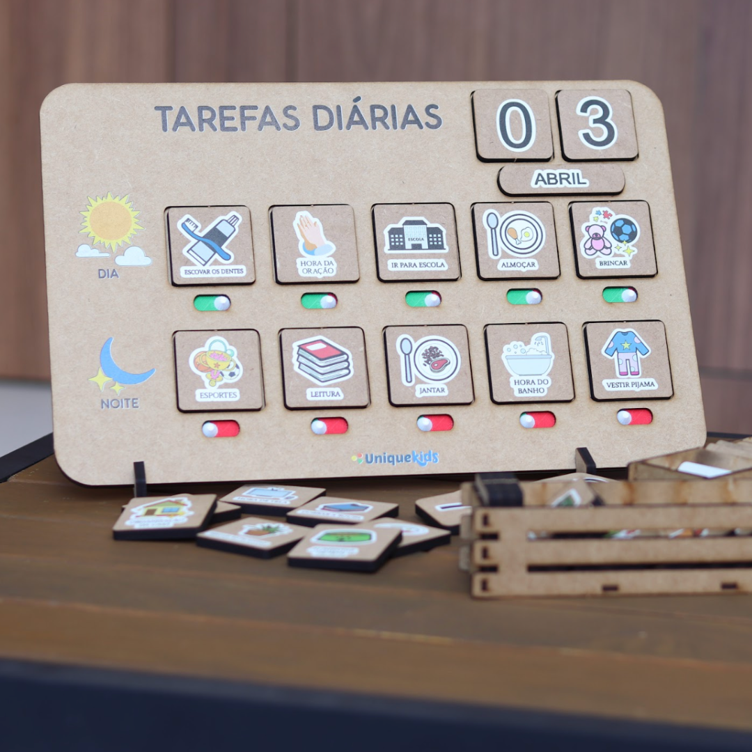 Tarefas Diárias Com Nome