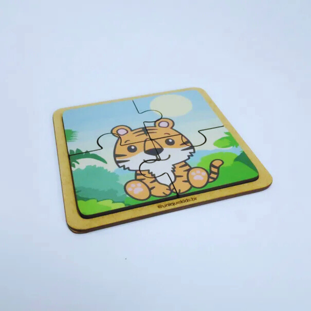 Tigre - 4 Peças