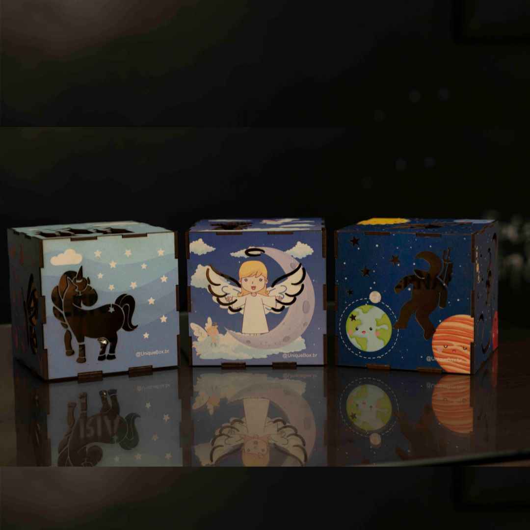 Luminária Personalizada Unicórnio