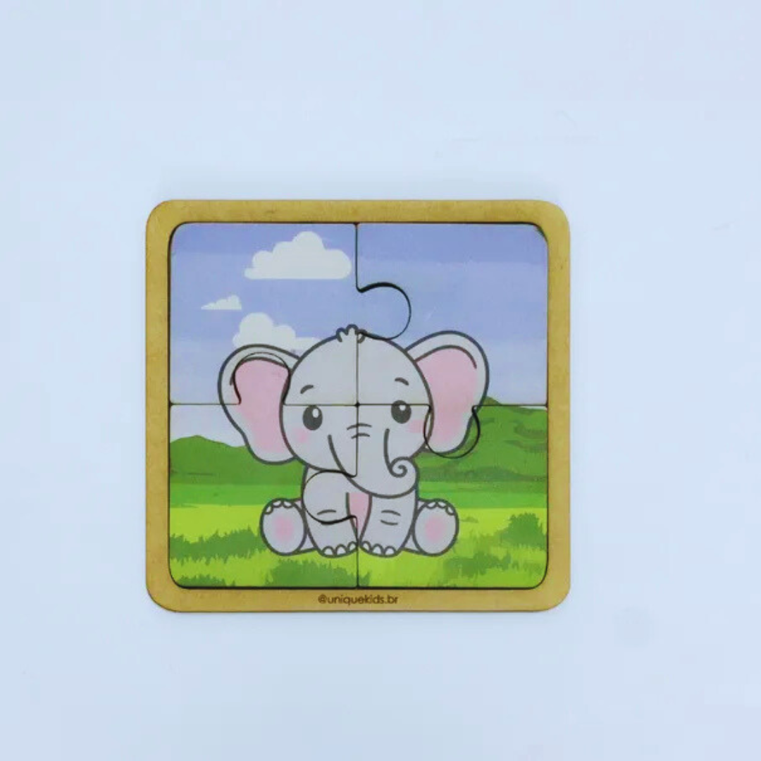Elefante - 4 Peças