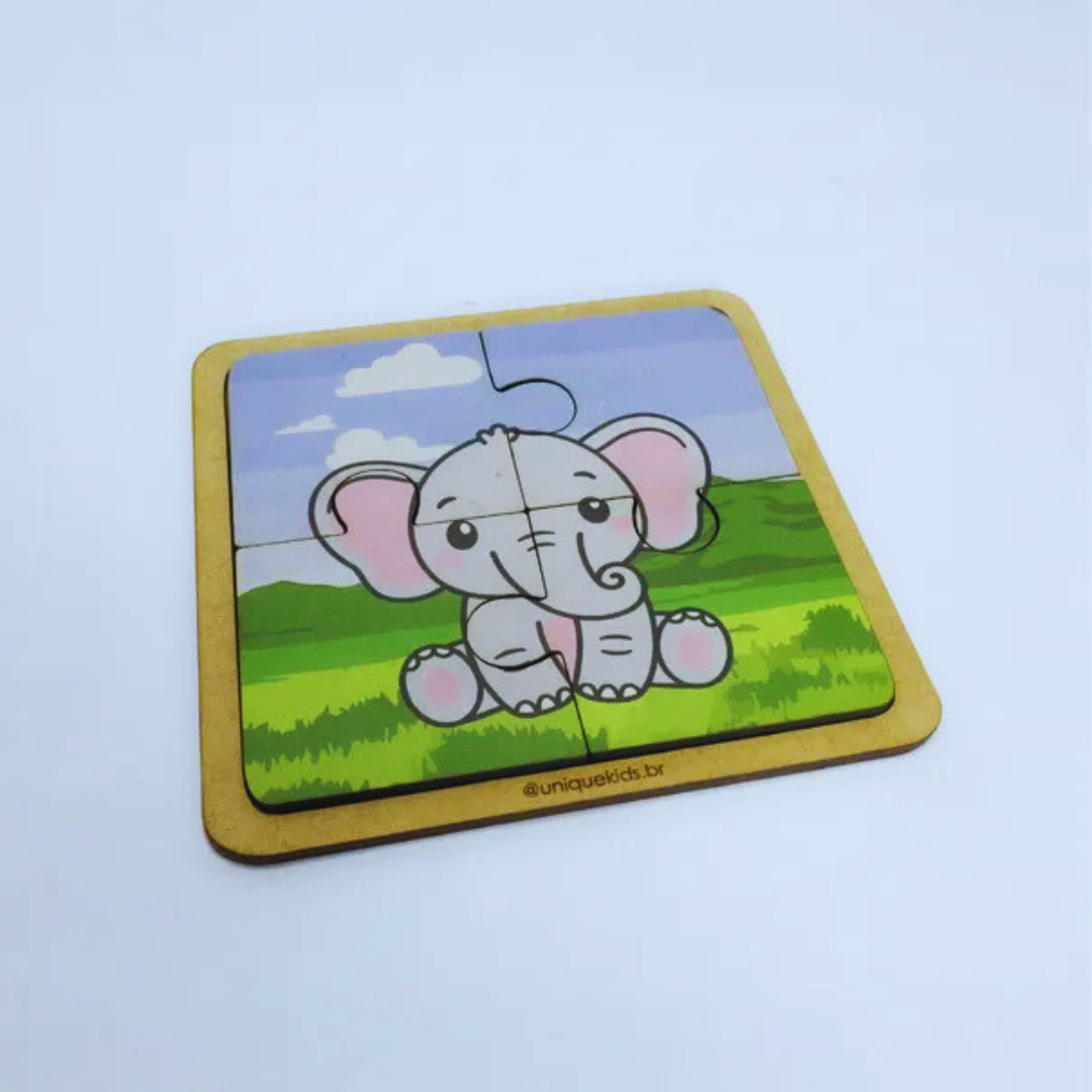 Elefante - 4 Peças