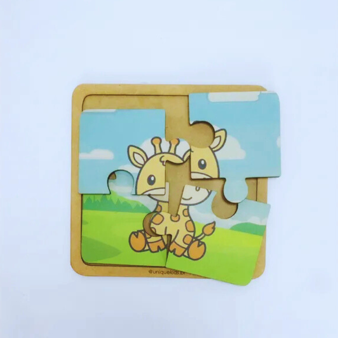 Girafa - 4 Peças