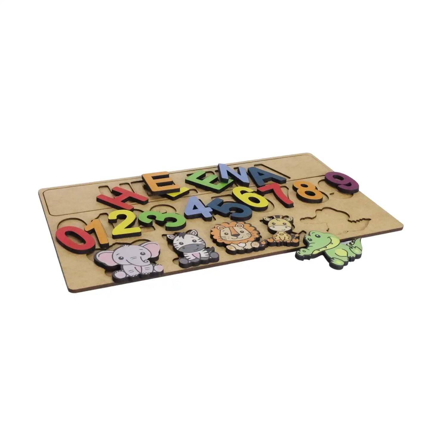 Nome Personalizado, Números e Animais (Forma)