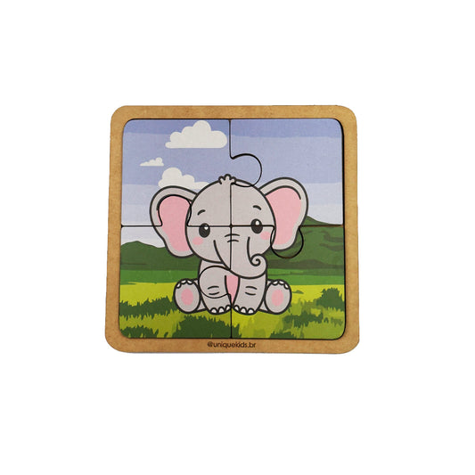 Elefante - 4 Peças