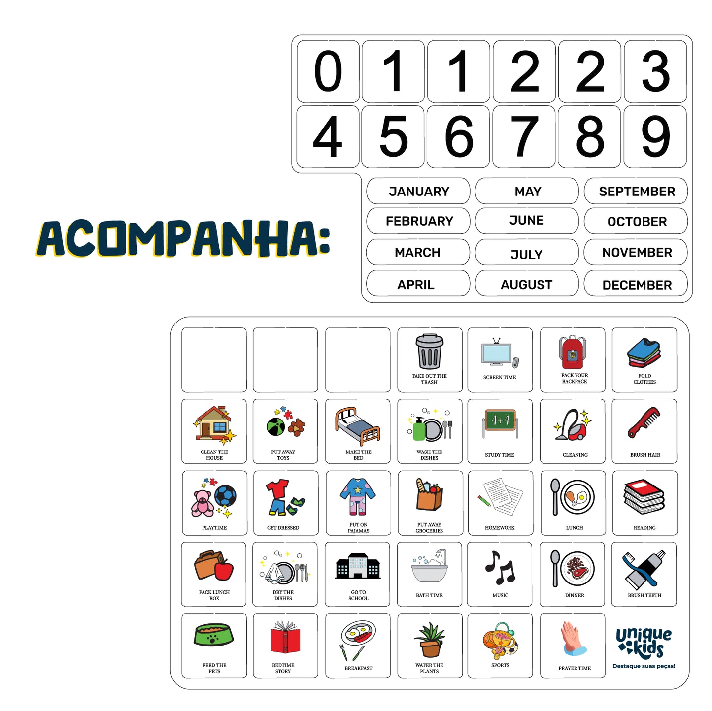 Tarefas Diárias INGLÊS