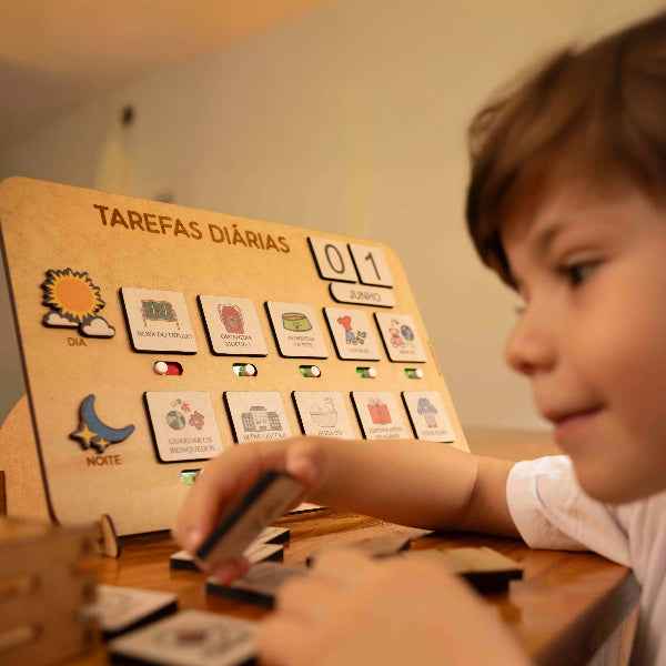 Tarefas Diárias + Pote da Conquista