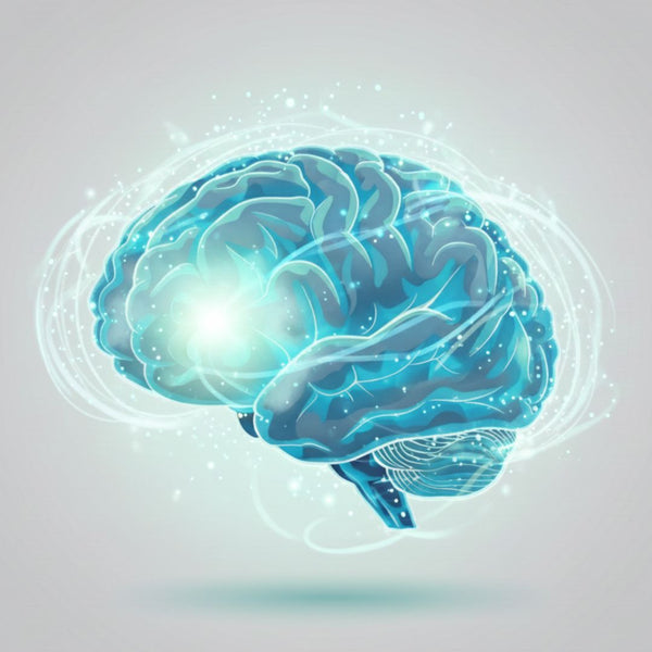 Cérebro com serotonina