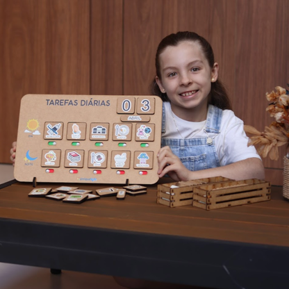 Tarefas Diárias Com Nome