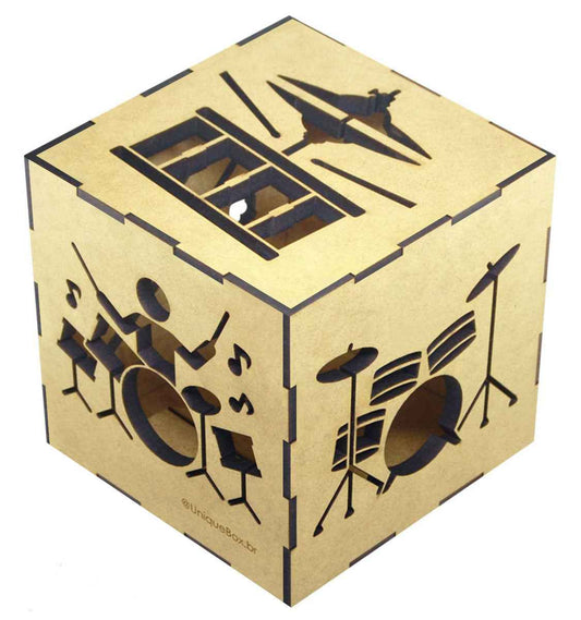 Luminária Personalizada Baterista