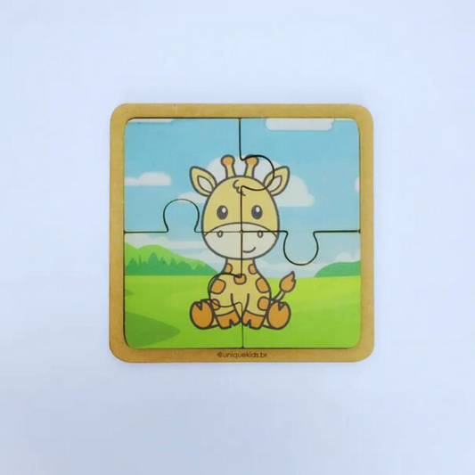 Girafa - 4 Peças