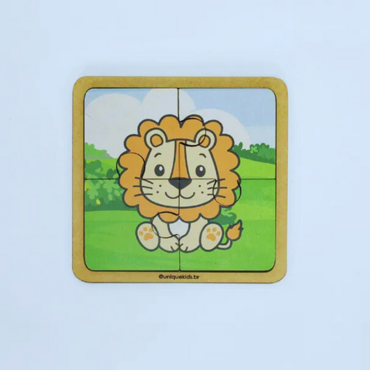 Leão - 4 Peças