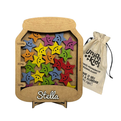 Combo Tarefas diárias + Pote da conquista personalizados