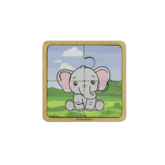 Elefante - 4 Peças