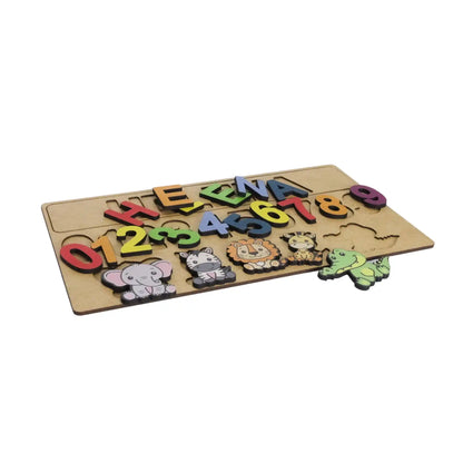 Nome Personalizado, Números e Animais (Forma)