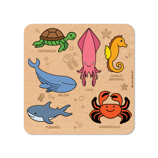 Encaixe Animais Marinhos
