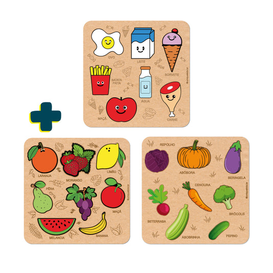 Combo Alimentos: Frutas, legumes, comida