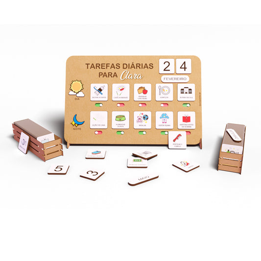 Tarefas Diárias Com Nome