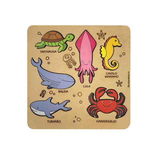Encaixe Animais Marinhos